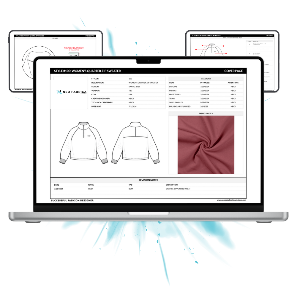 Ultimate Fashion Tech Pack Template