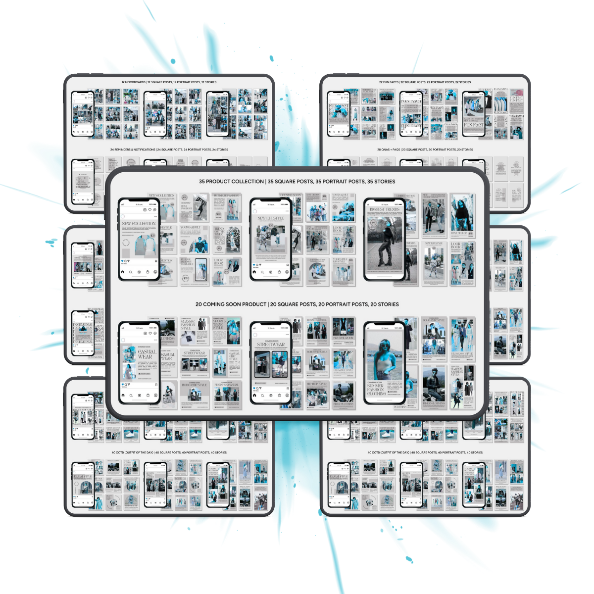 Social Vault – 1000 Fashion Instagram Templates